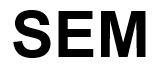 Trademark SEM (word mark)