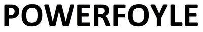Trademark POWERFOYLE