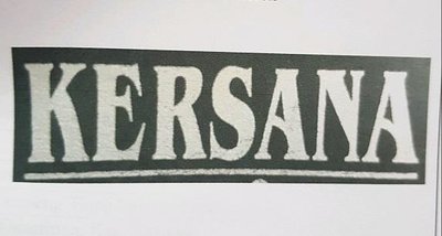 Trademark KERSANA