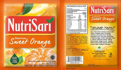 Trademark Nutrisari American Sweet Orange