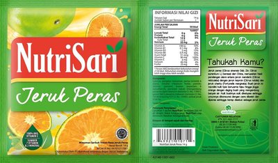 Trademark Nutrisari Jeruk Peras