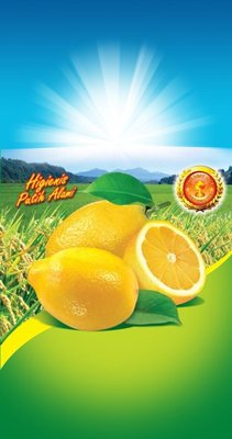 Trademark LUKISAN PEMANDANGAN SAWAH PADI LEMON