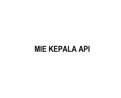 Trademark MIE KEPALA API