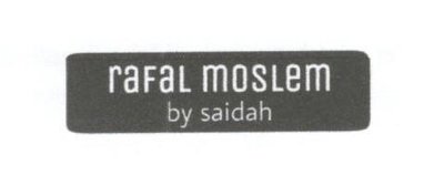 Trademark Rafal Moslem by Saidah