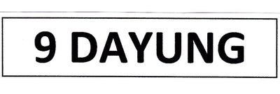 Trademark 9 DAYUNG