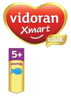 Trademark vidoran Xmart milk 5+ imunUp & Logo