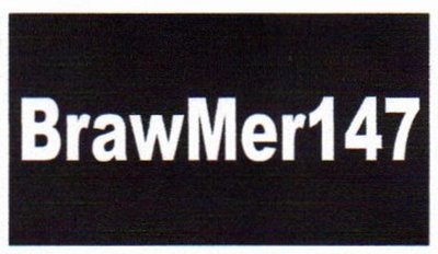 Trademark BRAWMER147