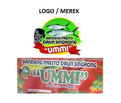 Trademark Bandeng Presto Daun Singkong "UMMI"