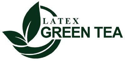 Trademark LATEX GREEN TEA + LOGO