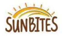 Trademark SUNBITES With Sun Logo (2015) (Color)