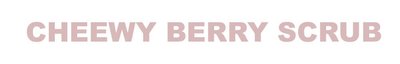 Trademark CHEEWY BERRY SCRUB