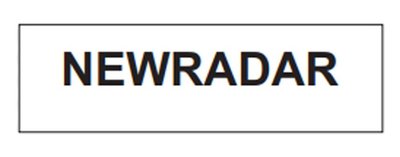 Trademark NEWRADAR