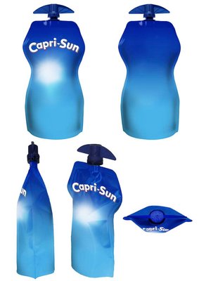 Trademark Merek Tiga Dimensi Kemasan Berdiri Capri-Sun