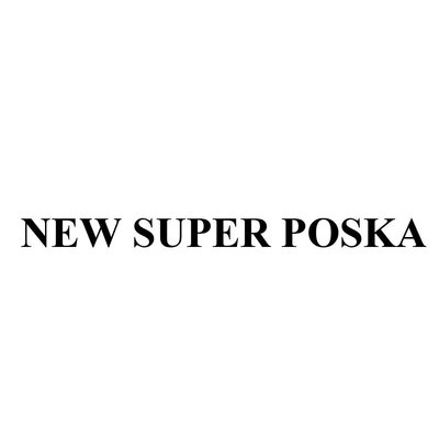 Trademark NEW SUPER POSKA