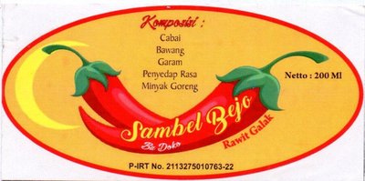 Trademark SAMBEL BEJO