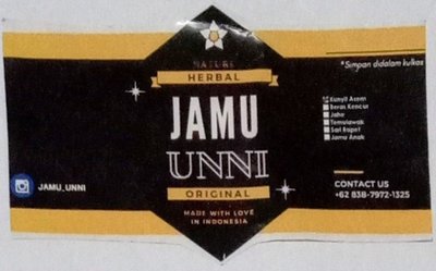 Trademark JAMU UNNI