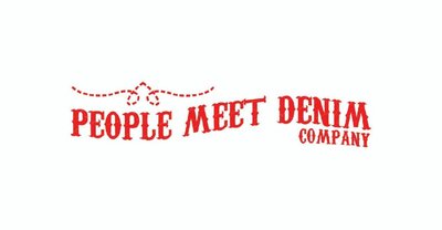 Trademark PEOPLE MEET DENIM COMPANY & Logo