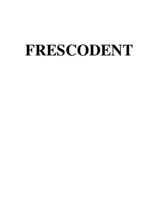 Trademark FRESCODENT