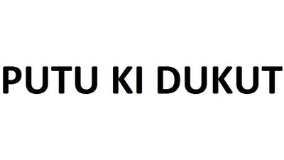 Trademark PUTU KI DUKUT