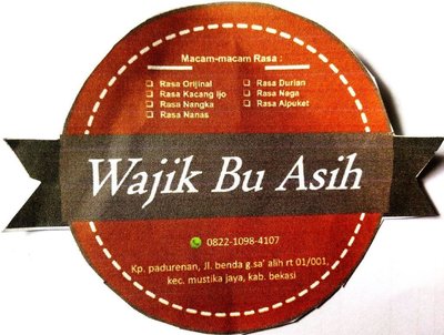 Trademark Wajik Bu Asih