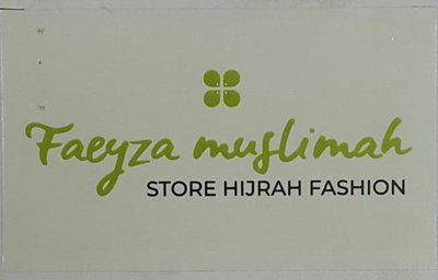 Trademark FAEYZA MUSLIMAH