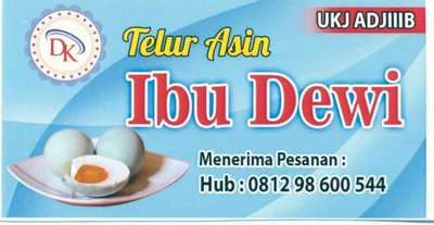 Trademark Telur Asin Ibu Dewi