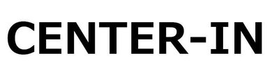 Trademark CENTER-IN