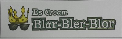 Trademark ES CREAM PANGERAN BLAR-BLER-BLOR