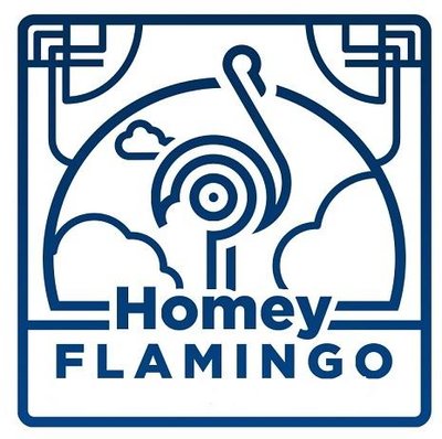 Trademark HOMEY FLAMINGO DAN LOGO