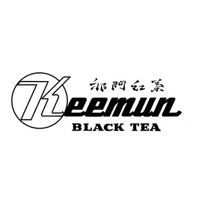 Trademark Keemun BLACK TEA + huruf kanji + logo