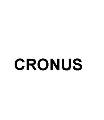 Trademark CRONUS