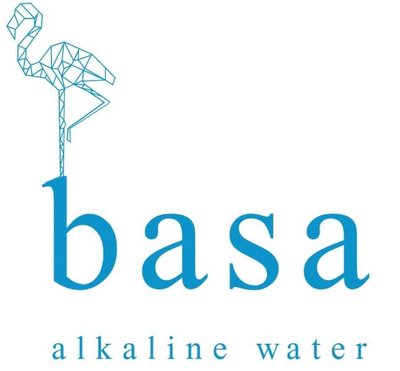 Trademark BASA alkaline water + lukisan