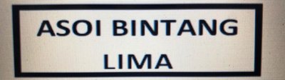 Trademark ASOI BINTANG LIMA