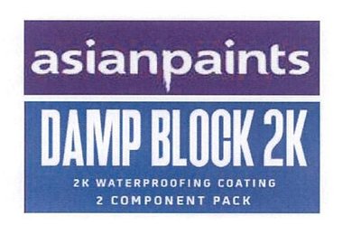 Trademark ASIAN PAINTS DAMP BLOCK 2K