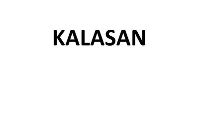 Trademark KALASAN