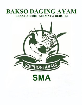 Trademark BAKSO DAGING AYAM SMA SIMPHONI ABADI + LOGO