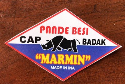 Trademark PANDE BESI CAP BADAK "MARMIN"