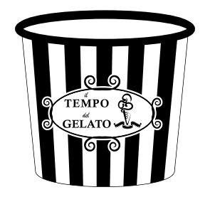 Trademark 2 Dimensi + il TEMPO del GELATO + Gambar