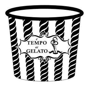 Trademark 2 Dimensi + il TEMPO Del GELATO + Gambar