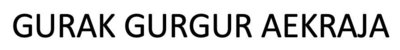Trademark Gurak Gurgur Aekraja