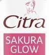 Trademark CITRA SAKURA GLOW (STYLISED) & DEVICE