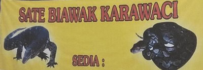 Trademark SATE BIAWAK KARAWACI