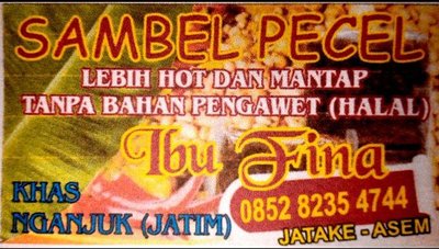 Trademark Sambel Pecel Ibu Fina