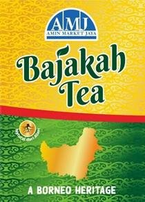 Trademark AMJ AMIN MARKET JAYA BAJAKAH TEA A BORNEO HERITAGE & LUKISAN