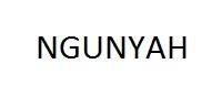 Trademark NGUNYAH