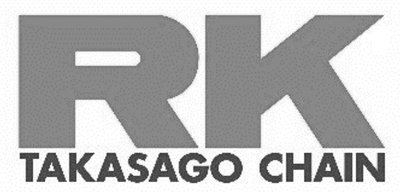 Trademark RK TAKASAGO CHAIN + LOGO