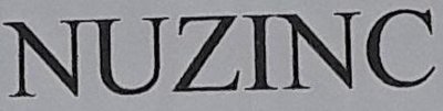 Trademark NUZINC