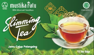 Trademark MUSTIKA RATU BRA MOORYATI SOEDIBYO SLIMMING TEA + LUKISAN