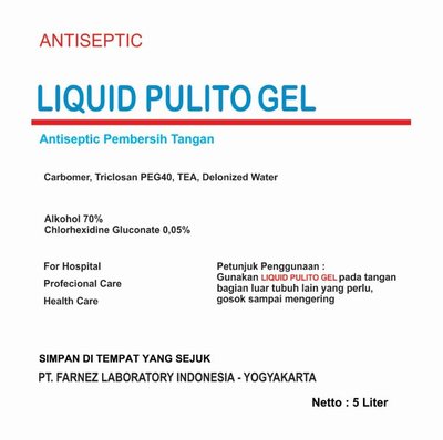 Trademark LIQUID PULITO GEL