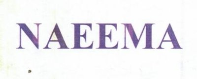 Trademark NAEEMA